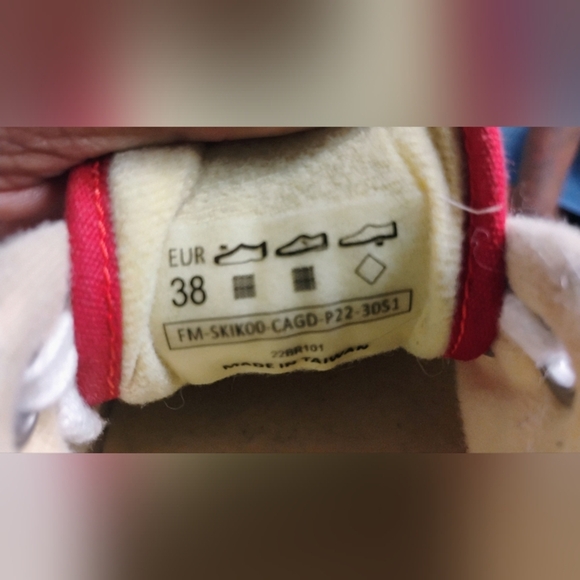 Gallery Dept X Lanvin Melted Low Top Vulcanized Paint Splatter Sneakers - Picture 10 of 10